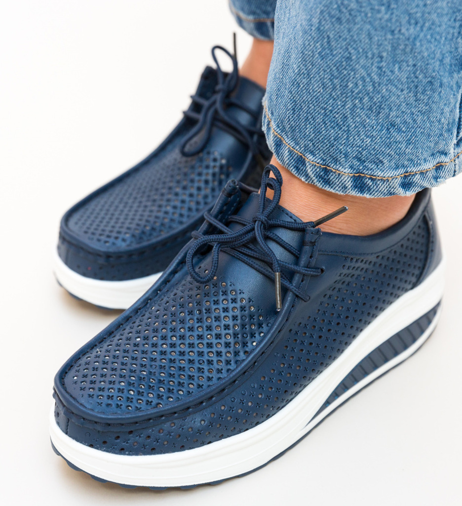 Pantofi Casual Baroco Bleumarin - Stil & Confort