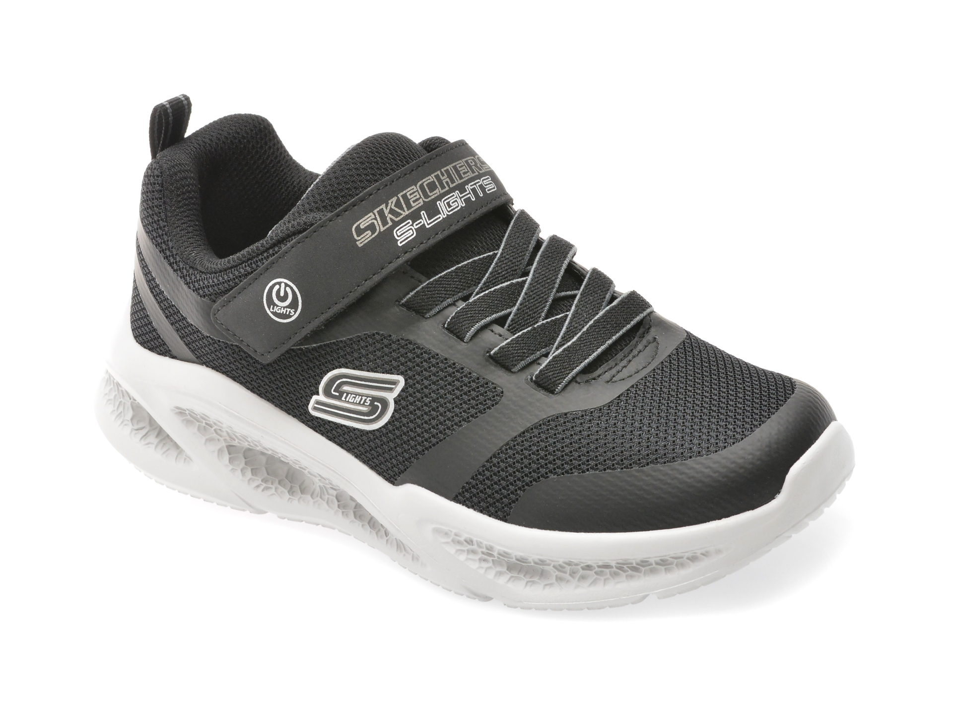 Skechers METEOR-LIGHTS Pantofi Confort Negri