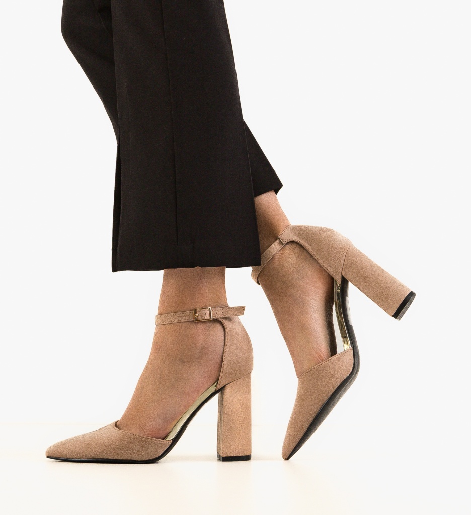 Pantofi Abbot Bej - Eleganță și Confort - imagine 3