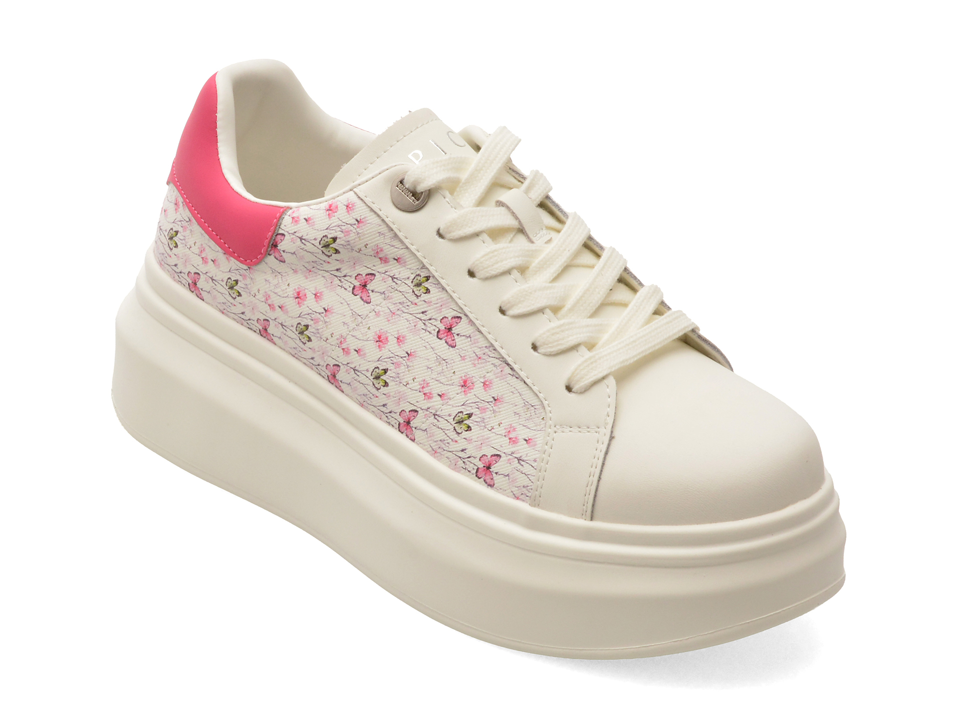 Pantofi Sport EPICA 706 Alb Piele Naturală