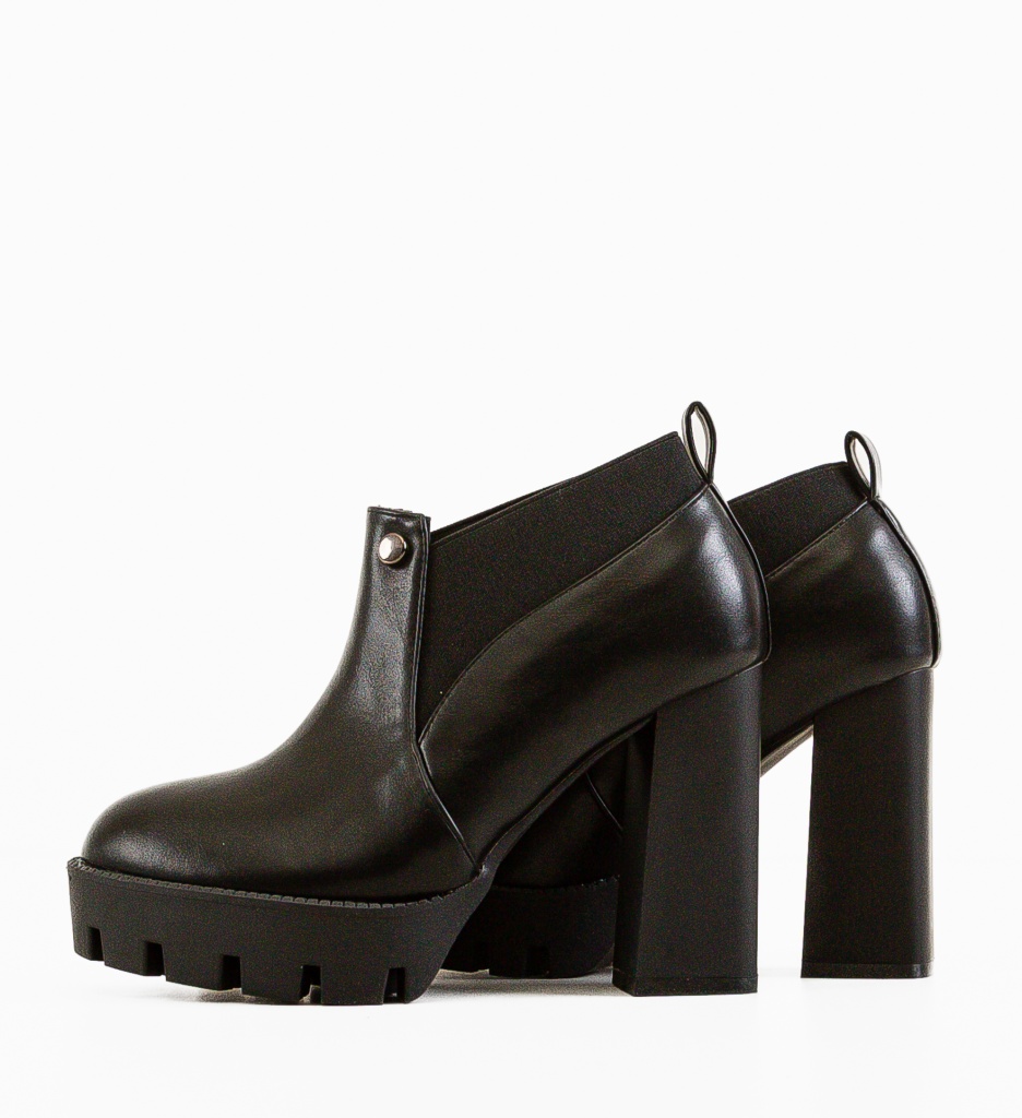 Botine Oprek Negre | Eleganta si Versatilitate - imagine 8