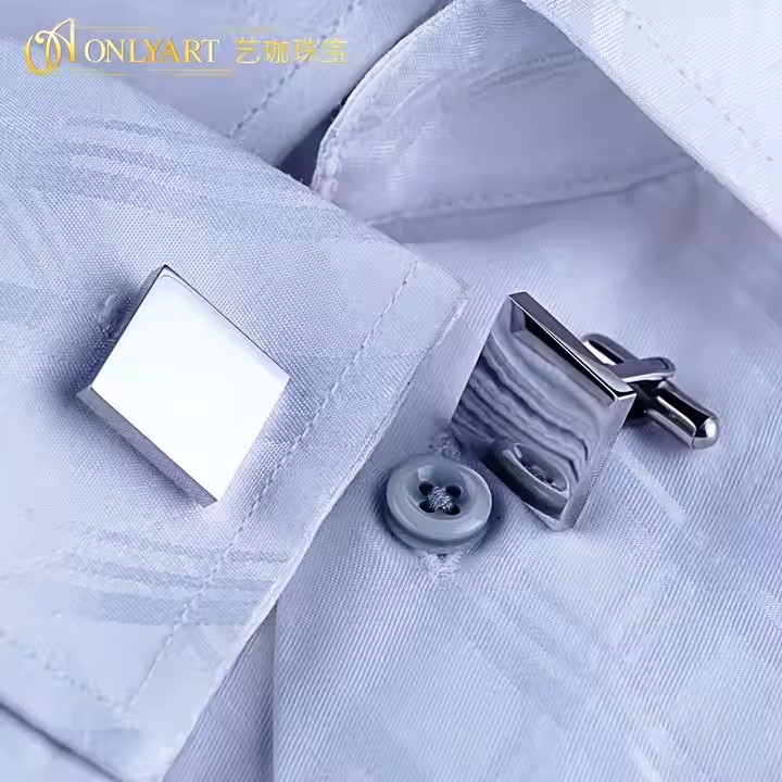 Butoni Camasa Argintii Picadili - Eleganță Asigurată - imagine 3