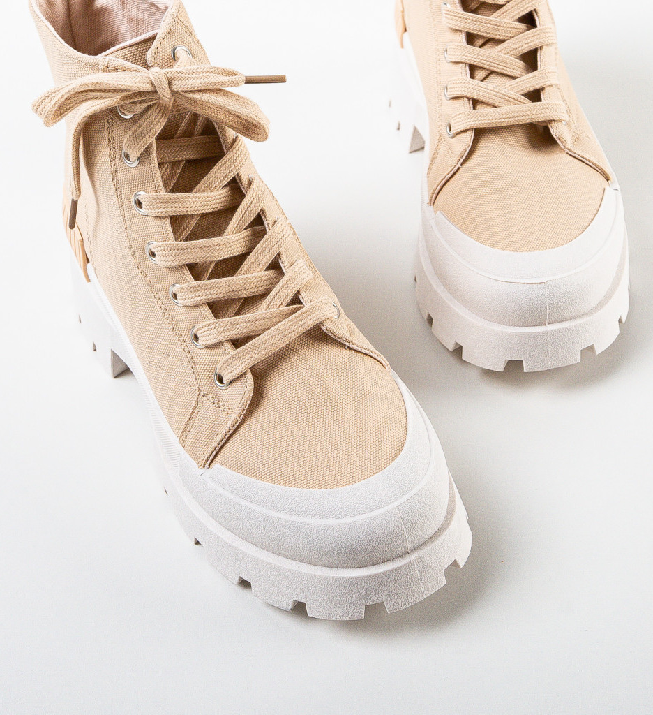 Ghete Dama Amina Khaki | Stil și Confort Urban - imagine 8