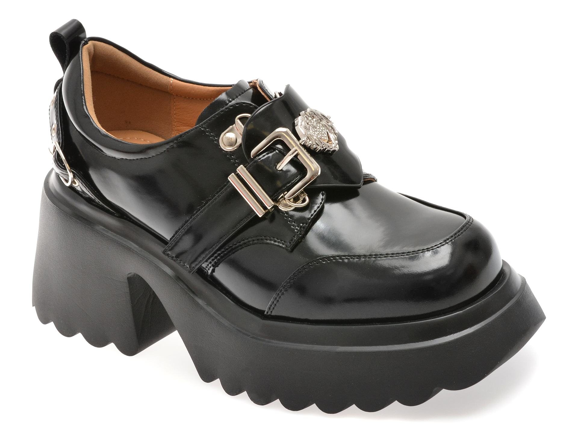 Pantofi GRYXX Negri din Piele Naturală | Confort