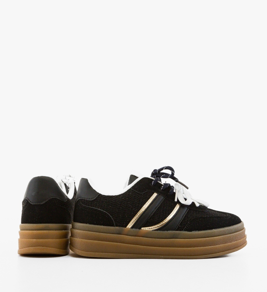 Sneakers Boomby Negri | Confort & Stil Urban - imagine 2