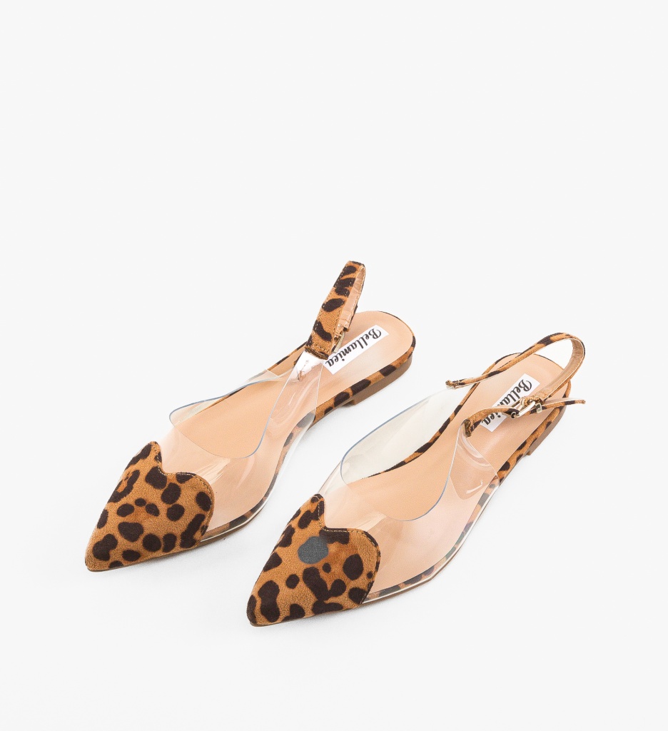 Balerini Dama Guzman Animal Print Eleganți - imagine 5