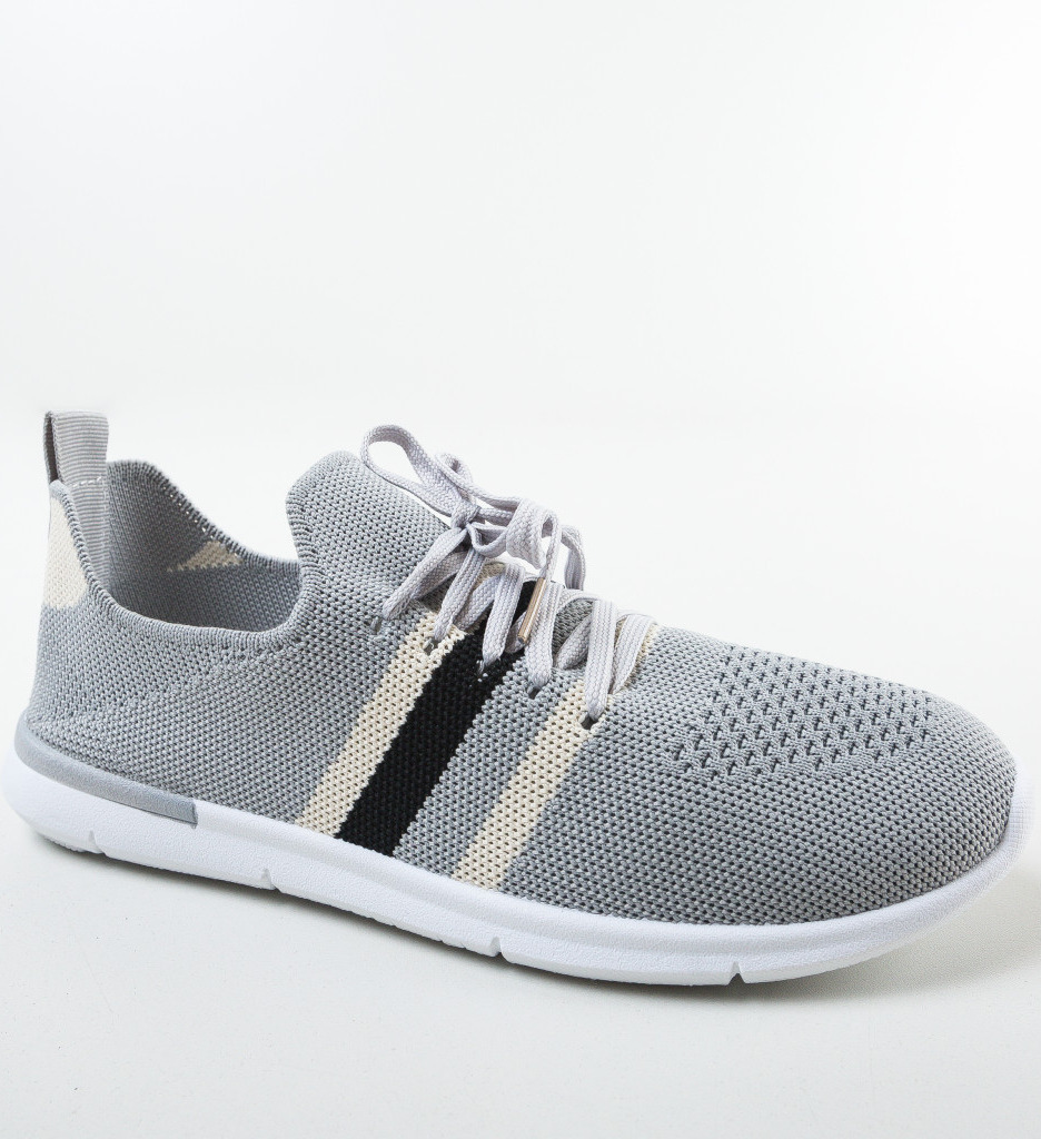 Pantofi Sport Gri Mikys - Confort Maxim - imagine 5