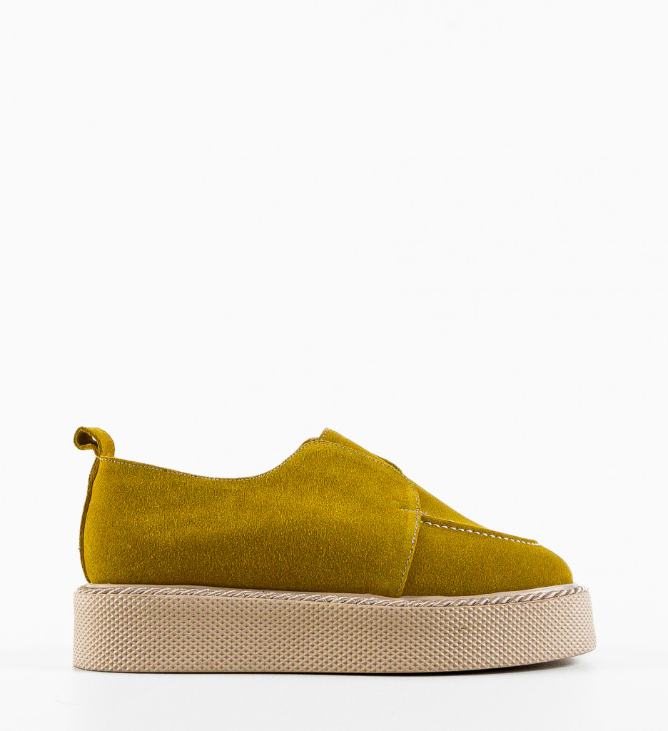 Pantofi Casual Galbeni – Stil Unic și Confort - imagine 4