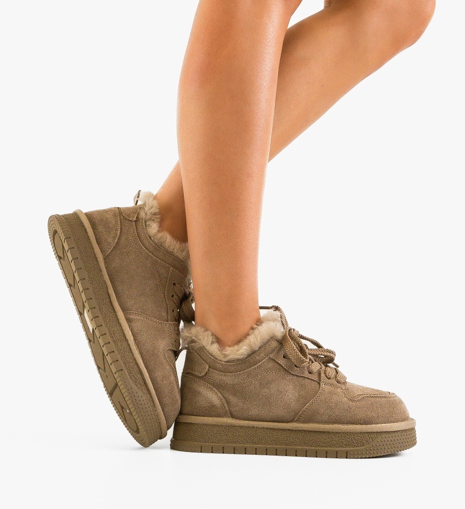 Sneakers Dama Caberme Khaki | Confort și Stil