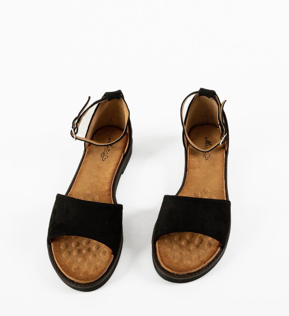 Sandale Dama Negre Manaf Elegante - imagine 7