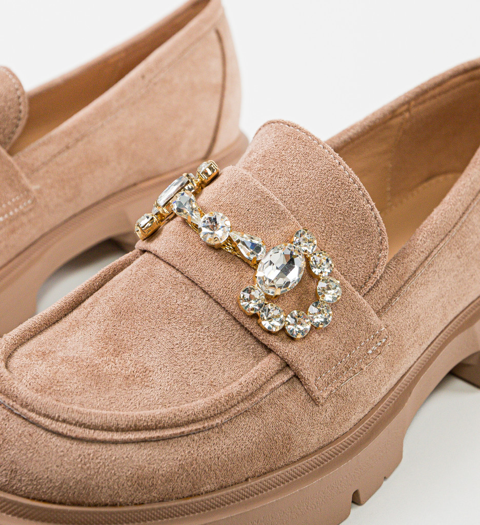 Pantofi Casual Shania Khaki | Confort și Stil - imagine 14
