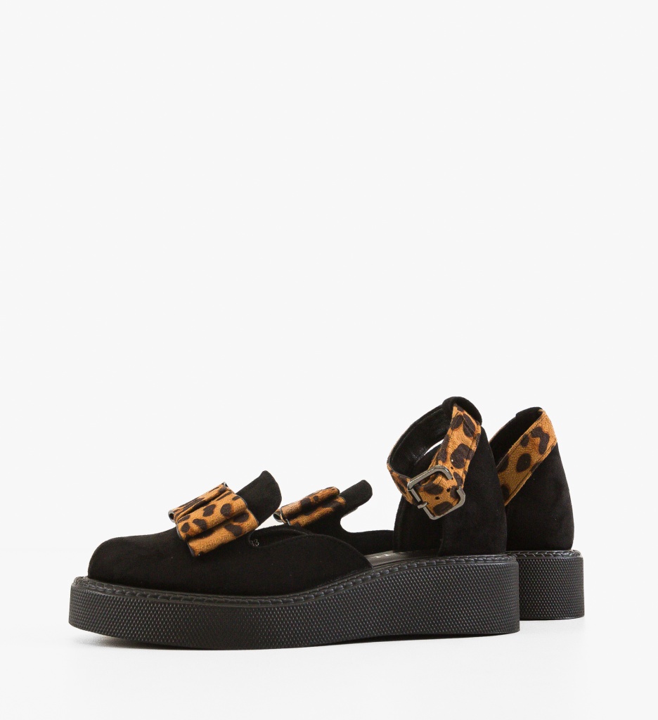 Pantofi Casual Dama Hammbe Negri Confort 2 - imagine 6