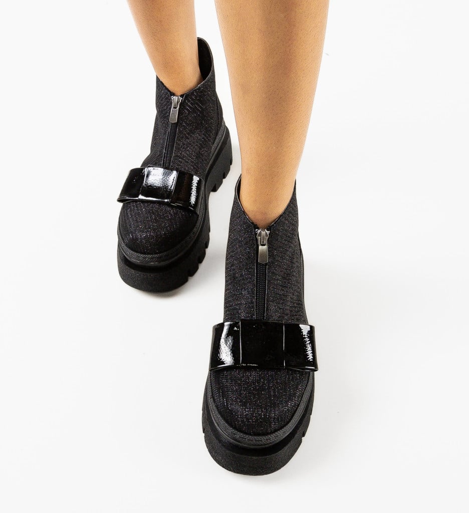 Pantofi Casual Parqua Negri 3 - Confort și Stil