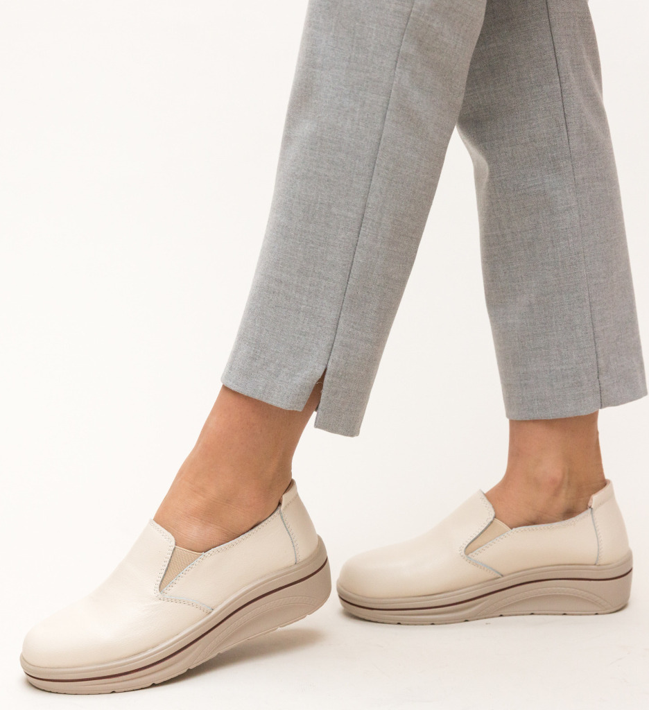 Pantofi Casual Alpino Bej | Confort & Stil Zilnic