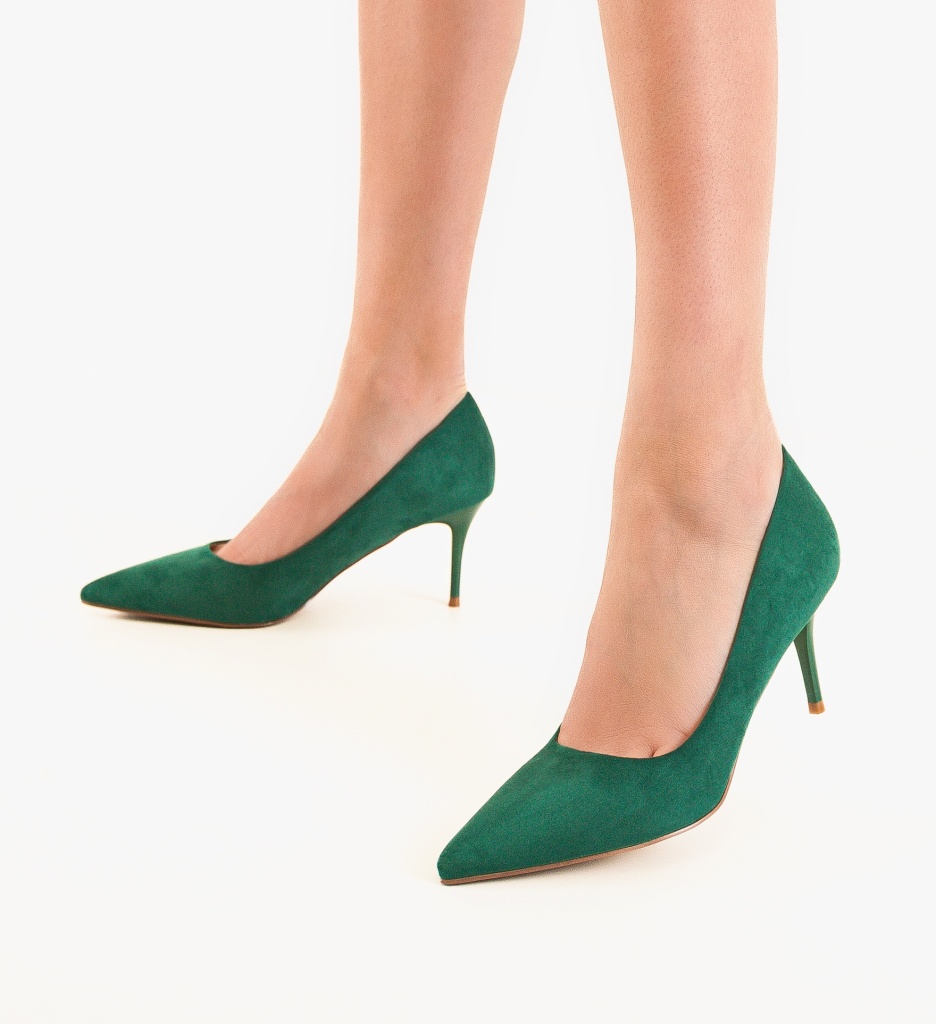 Pantofi Stiletto Ryra Verzi - Eleganță Asigurată - imagine 3