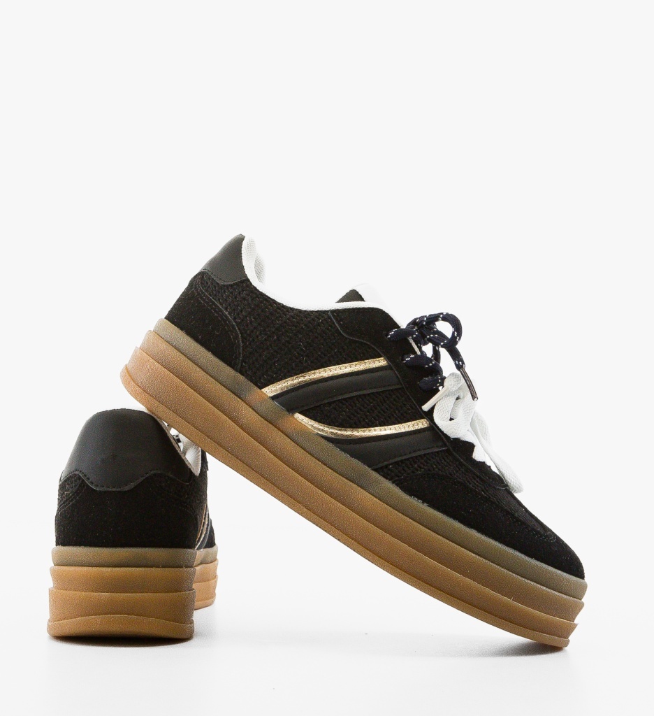 Sneakers Boomby Negri | Confort & Stil Urban - imagine 5
