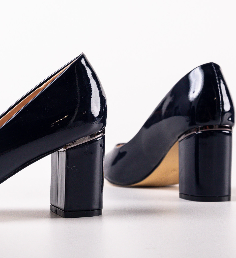 Pantofi Dama Roach Bleumarin | Eleganță și Stil - imagine 8
