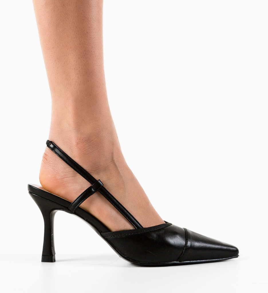 Pantofi Dama Jadeit Negri - Eleganță și Stil - imagine 5