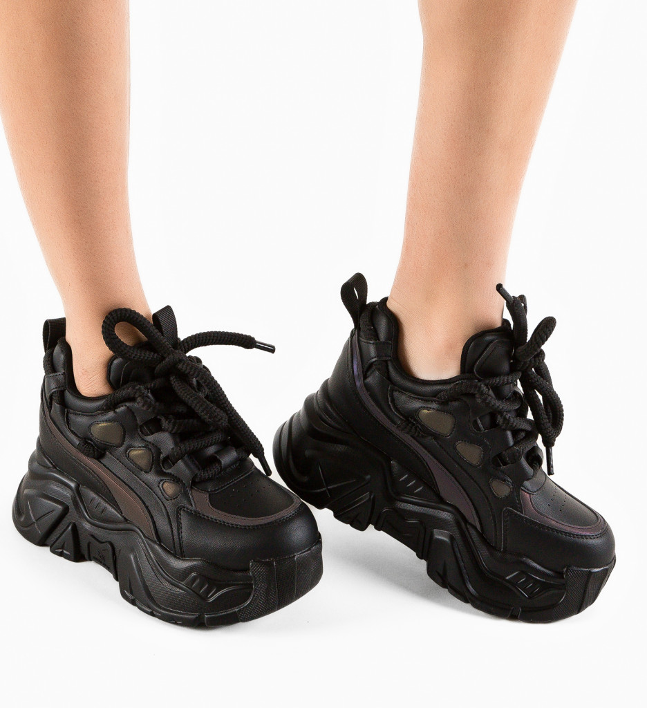 Sneakers Dama Thalia Negri | Confort & Stil - imagine 2