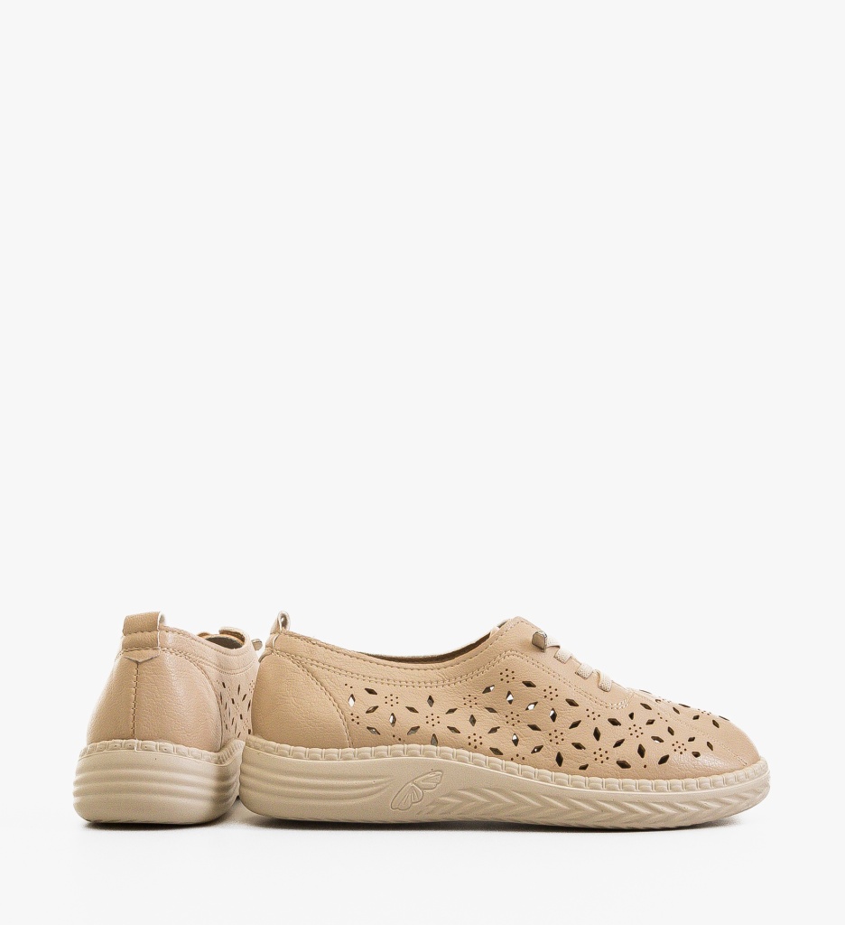 Pantofi Casual Dama Guha Bej | Confort si Stil - imagine 5