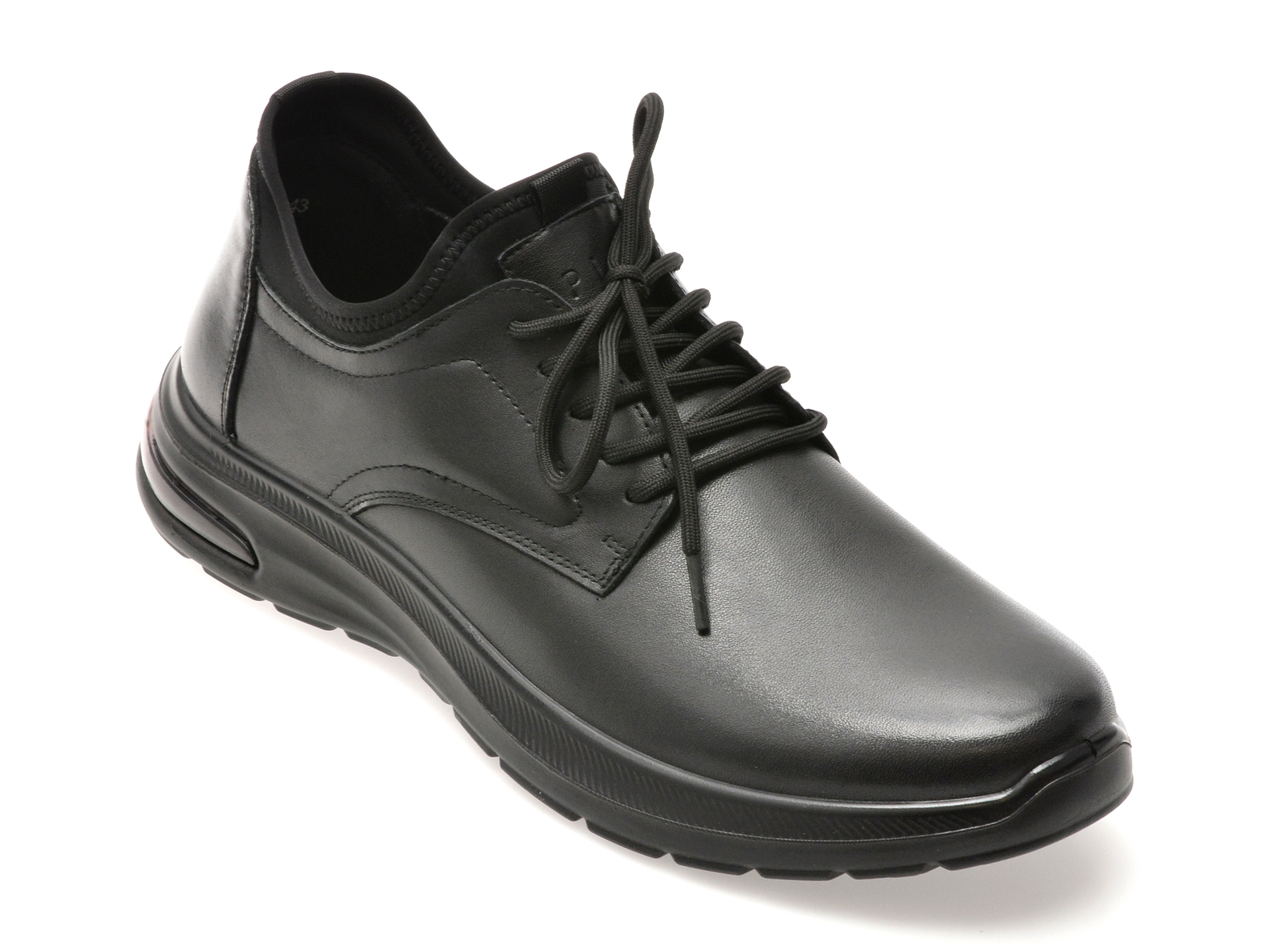 Pantofi EPICA Negri Piele Naturala | Eleganță Casual