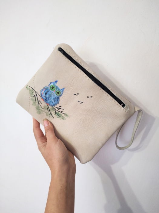 Portfard Personalizat Shopika - Piele Naturală Artizanală