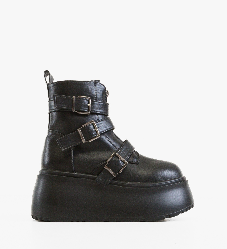Ghete Dama Negre Elegante Carolt - imagine 8