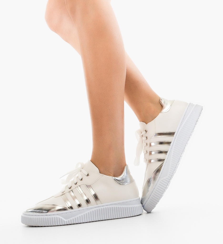 Sneakers Dama Crimson Albi 2 | Stil & Confort - imagine 2