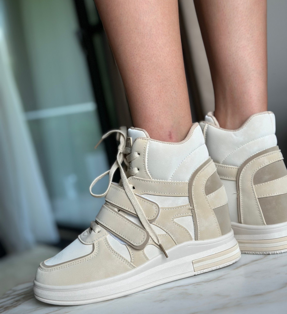 Sneakers Kieran Bej - Confort și Stil Urban - imagine 5
