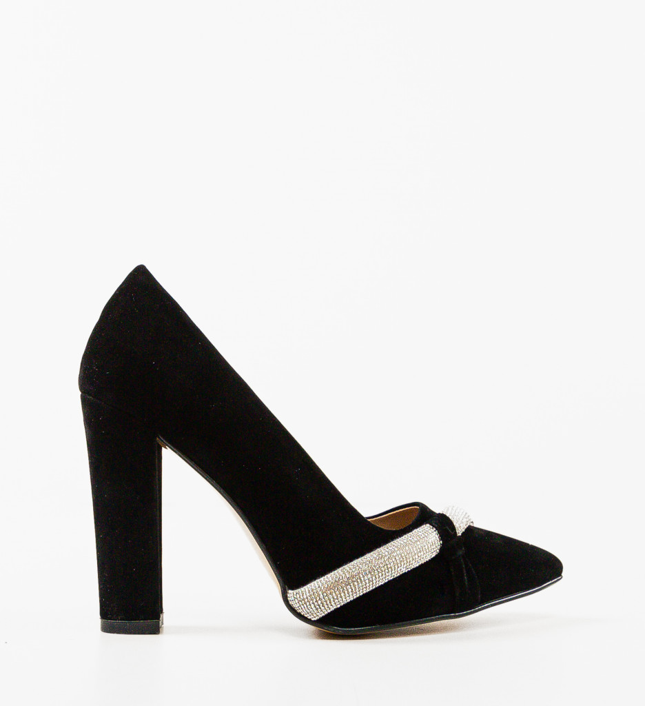 Pantofi cu toc Pynay Negri - Eleganță maximă - imagine 9
