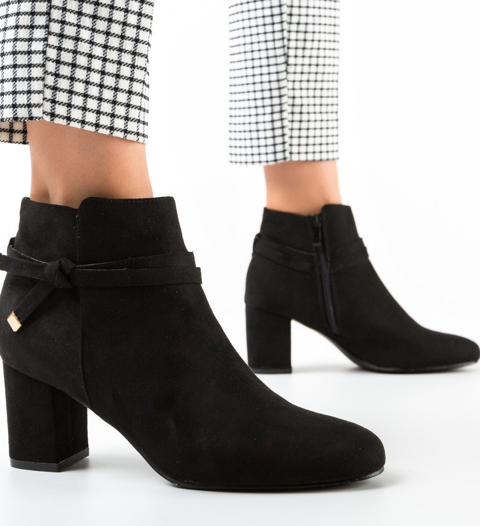 Botine Sommer Negre - Eleganță și Stil