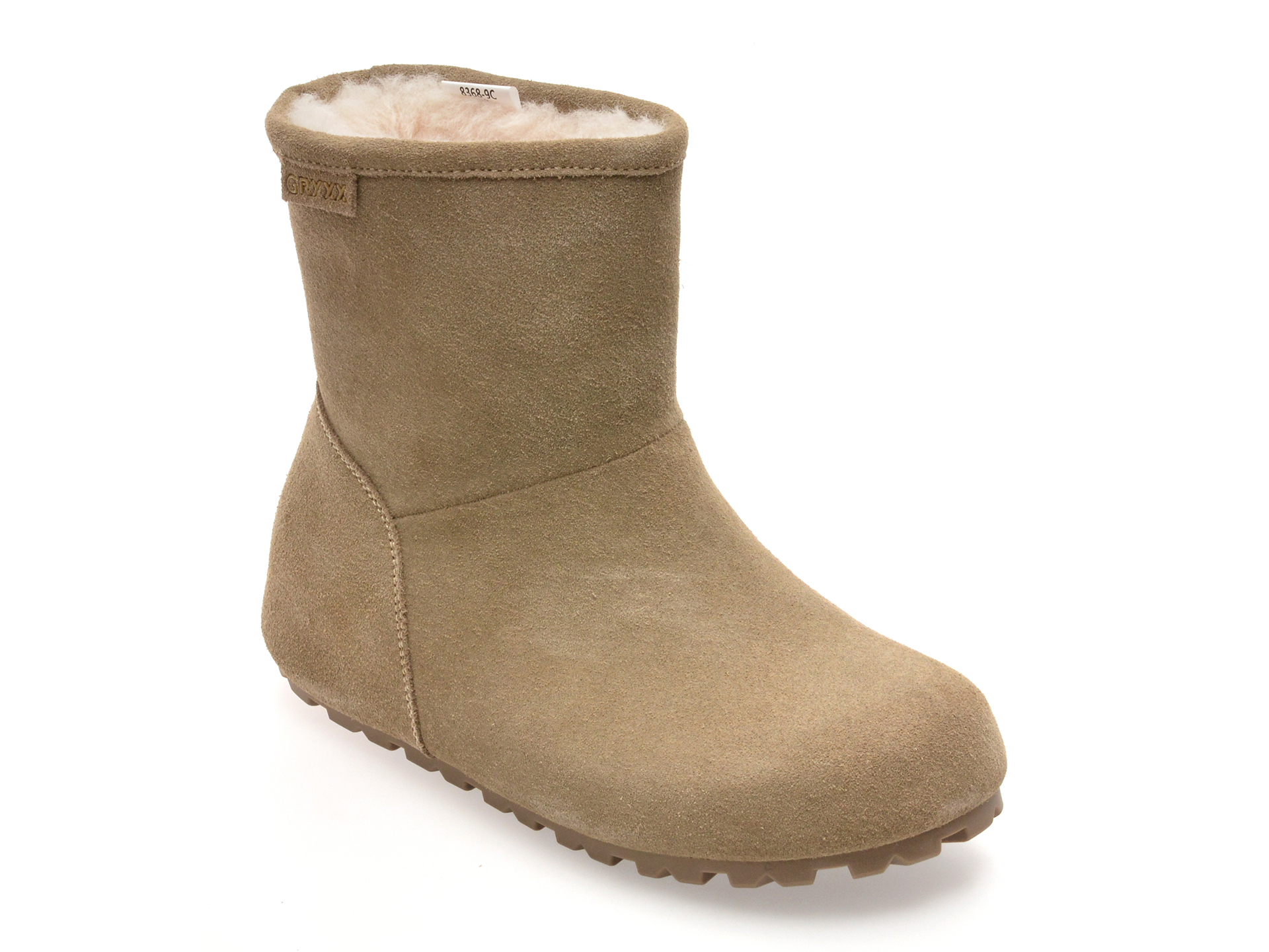 Ghete Gryxx Piele Intarsa Bej 8368