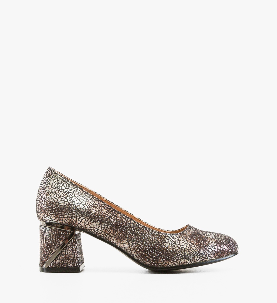 Pantofi dama Kadde Negri cu toc elegant - imagine 6