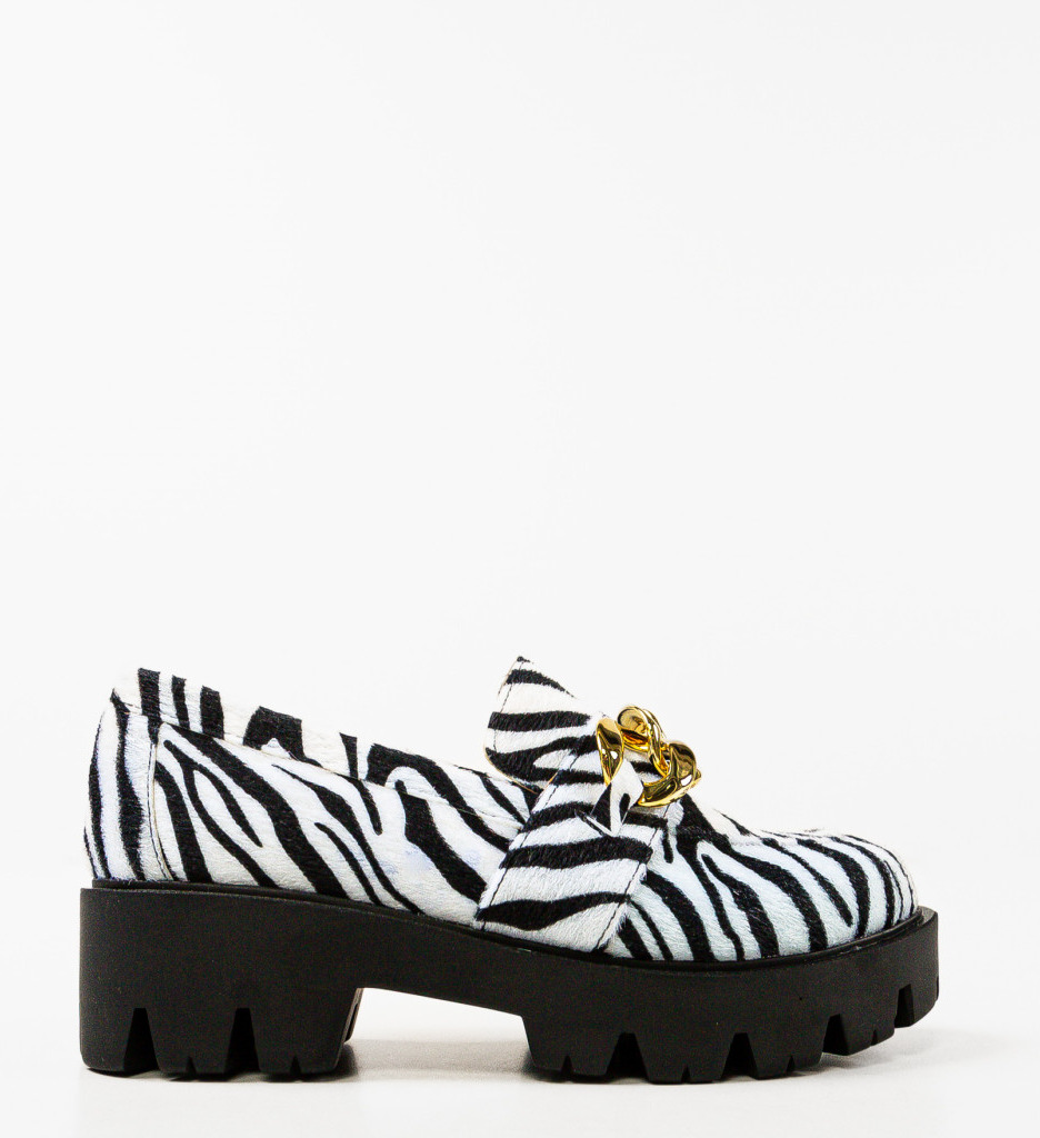 Pantofi Casual Dama Gely Zebra | Stil Unic - imagine 5