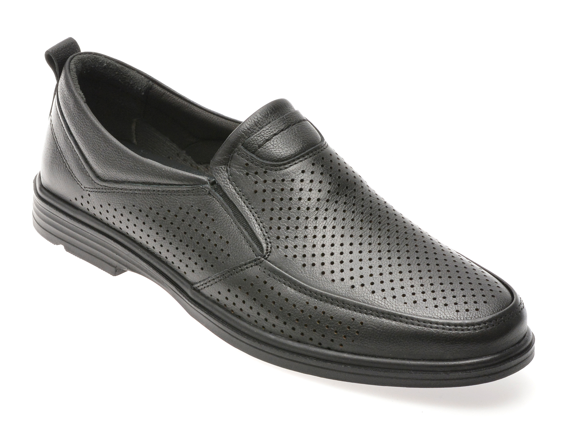 Mocasini Showman Negri Piele Naturală SH8502L
