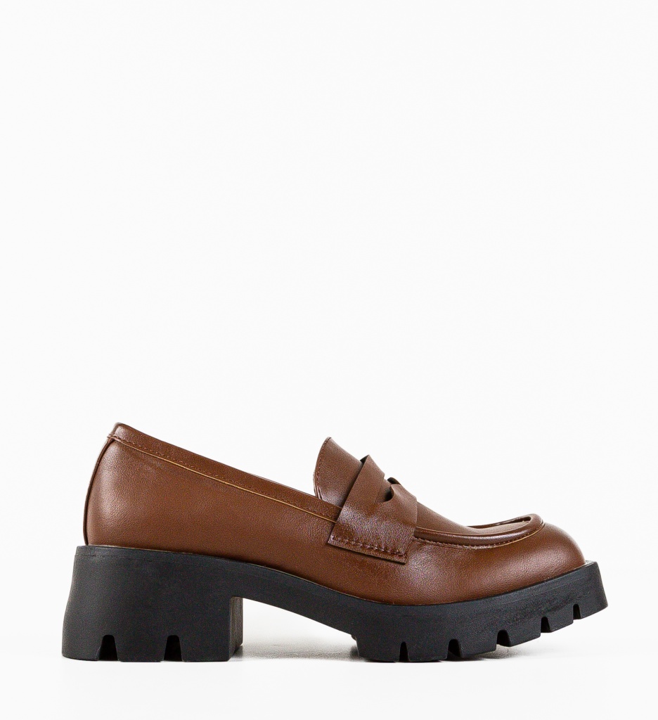 Pantofi Casual Madison Maro - Confort Zilnic - imagine 5