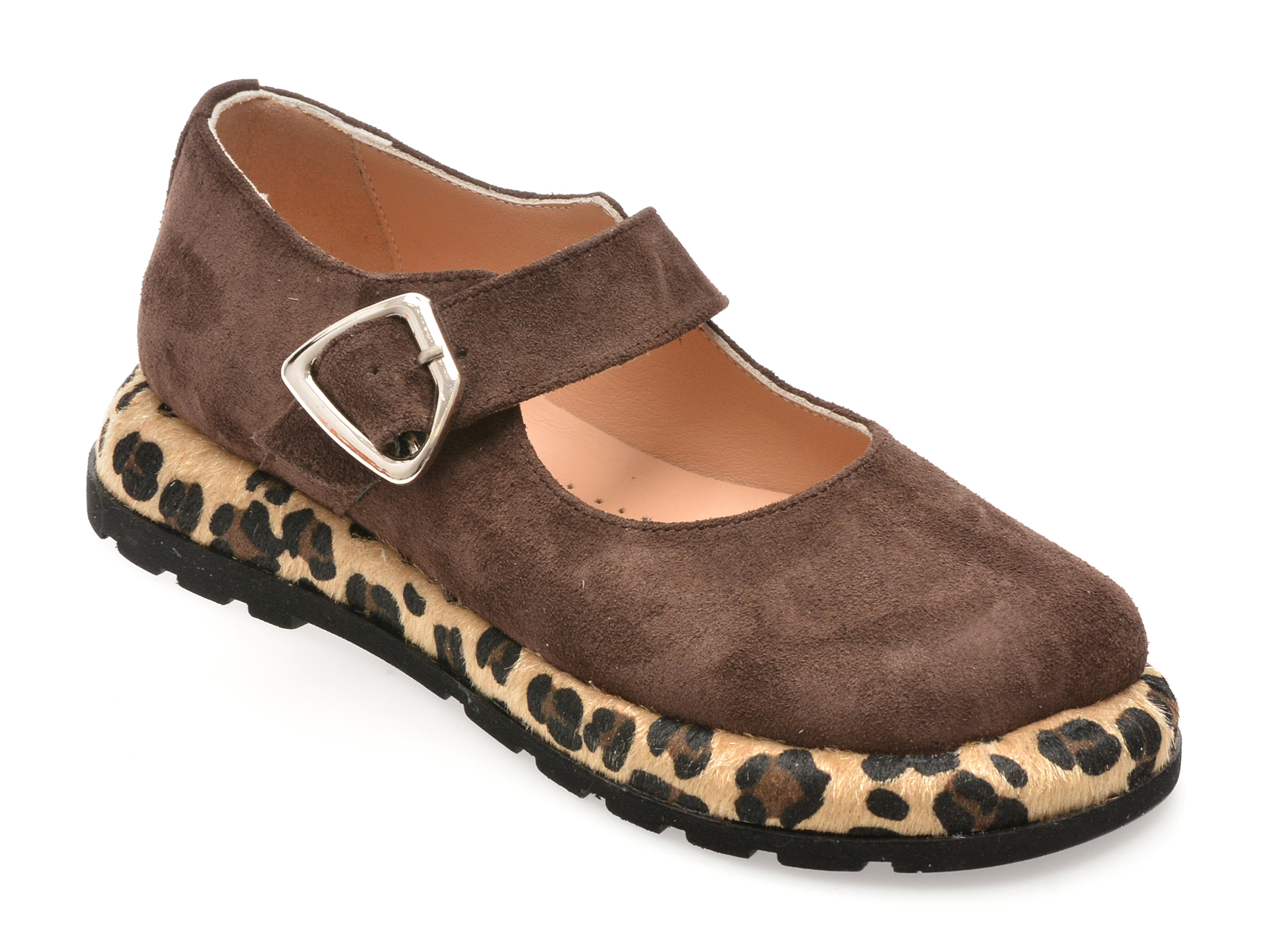 Pantofi GRYXX maro din piele întoarsă - Eleganță și confort