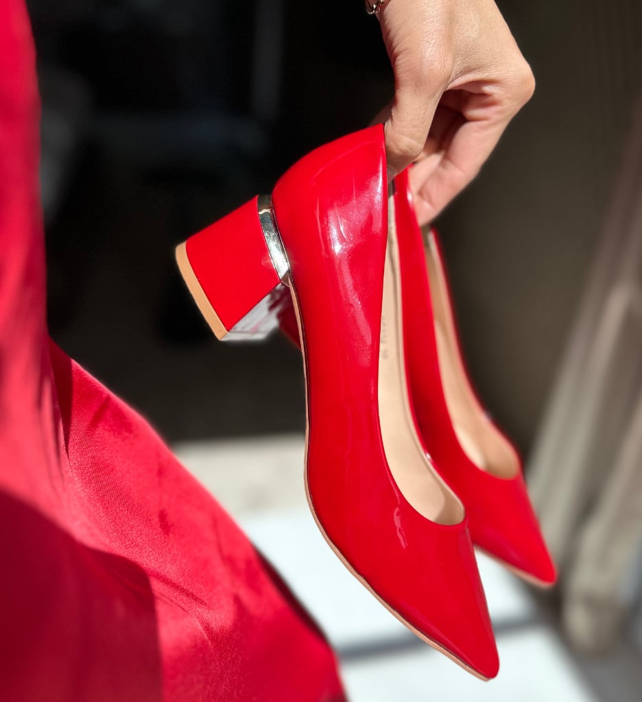 Pantofi Fedlimi Rosii - Eleganță și Stil - imagine 2