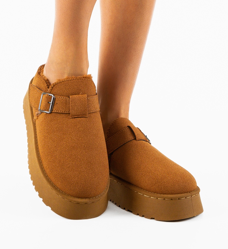Papuci Ug Byrky Camel - Confort Termic
