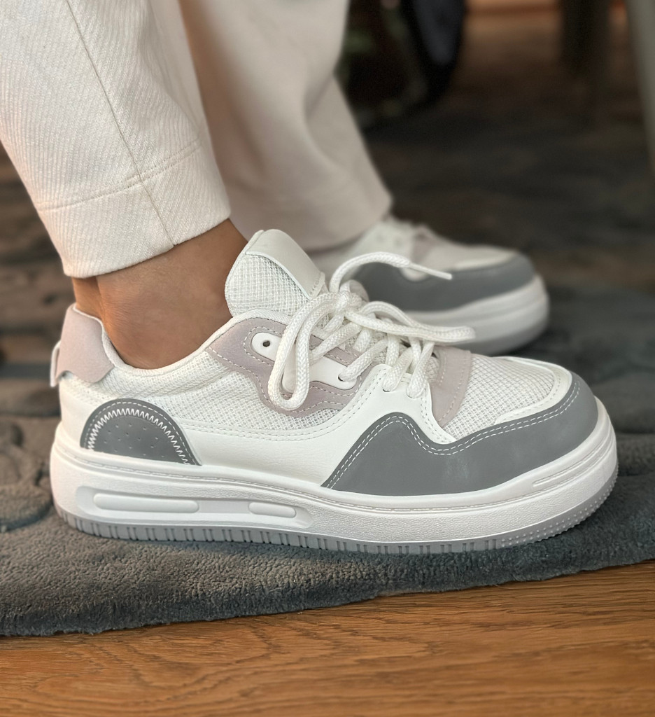 Goda Sneakers Dama Gri - Stil Urban Confortabil