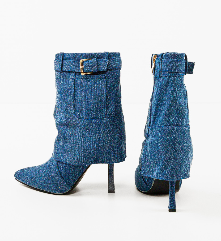 Botine Dama Bastion Albastre | Stil și Confort - imagine 7