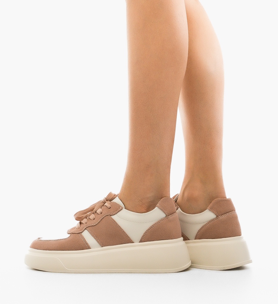 Sneakers Dama Miriam Roz | Piele Naturala - imagine 4