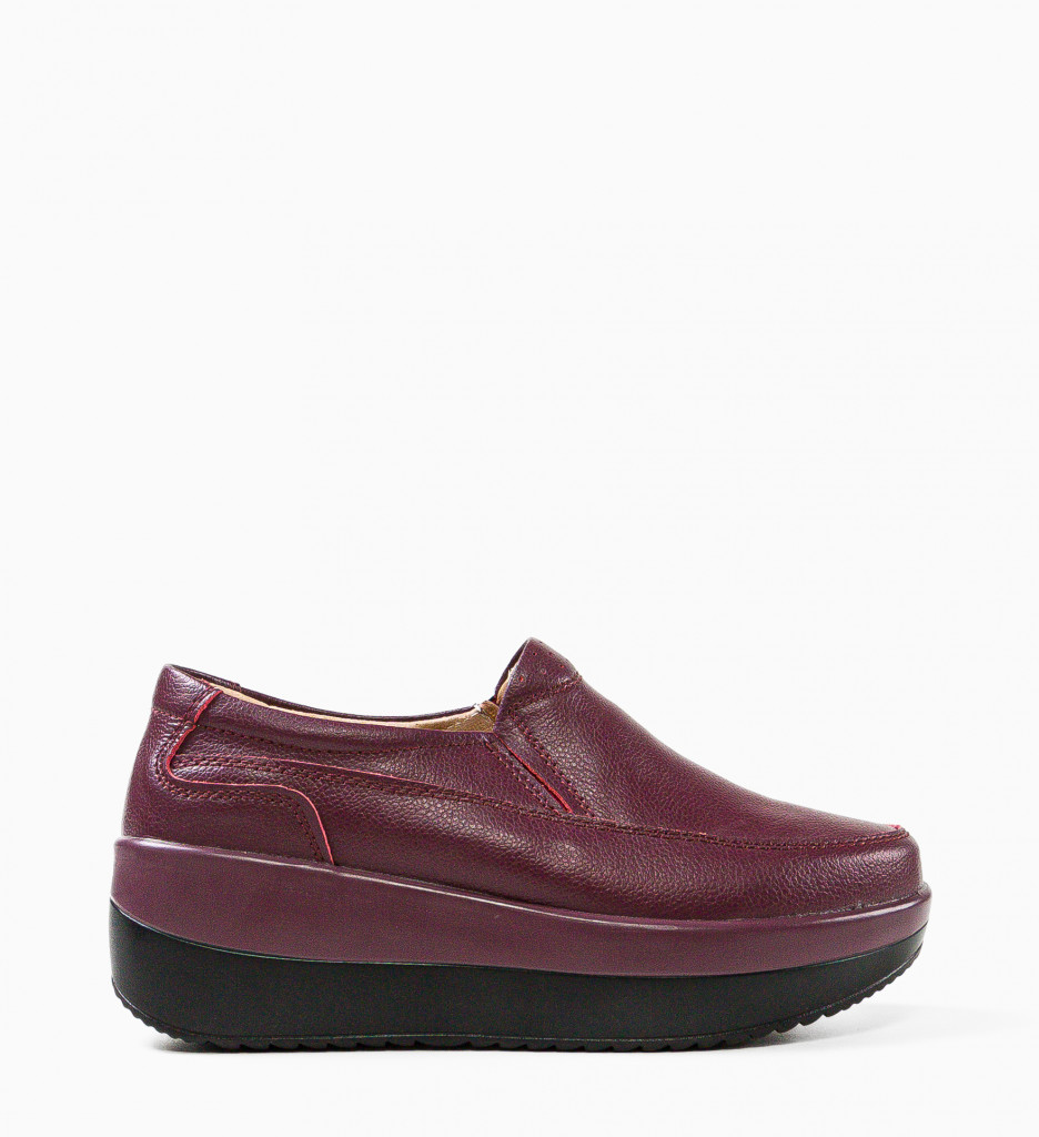 Pantofi Casual Freeman Grena | Stil și Confort - imagine 4