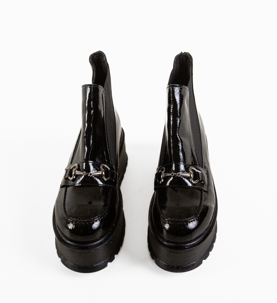 Ghete Dama Samir Negre 3 | Eleganță și Confort - imagine 6