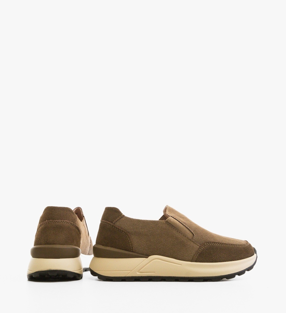 Pantofi Casual Dama Derina Khaki - Confort & Stil - imagine 6