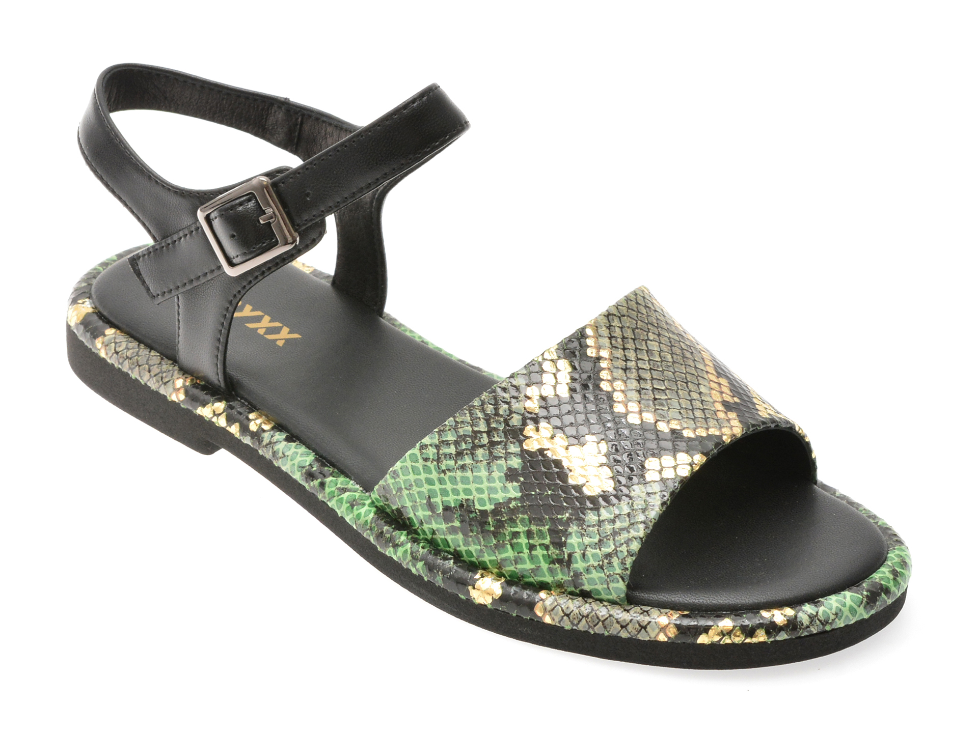 Sandale Gryxx Verzi Piele Naturală - Eleganță & Confort