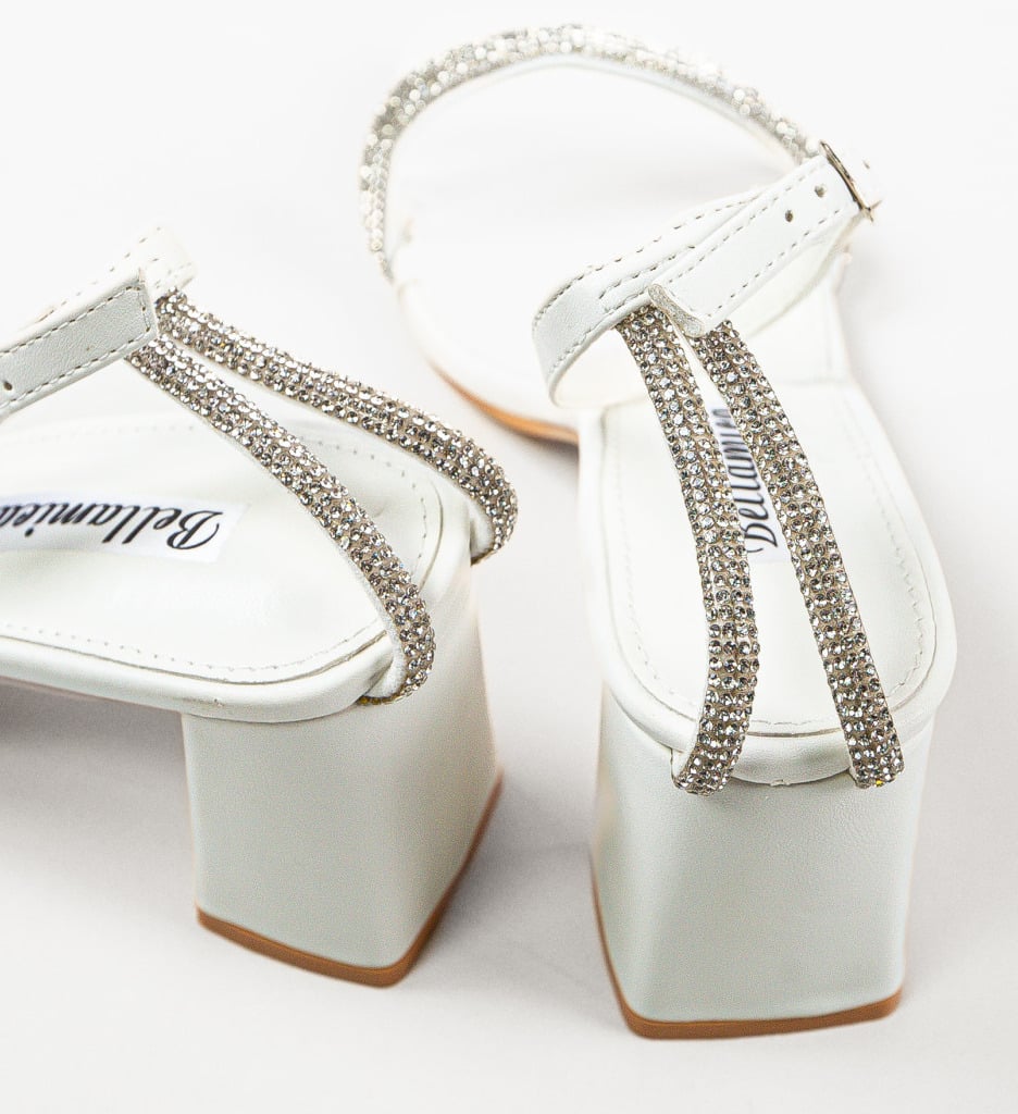 Sandale Toc Aqsa Albe | Elegante - imagine 12