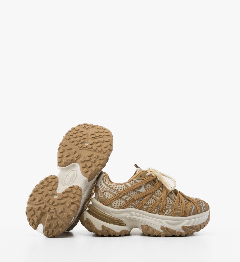 Sneakers Dama Ranbow Khaki | Confort Sport - imagine 2