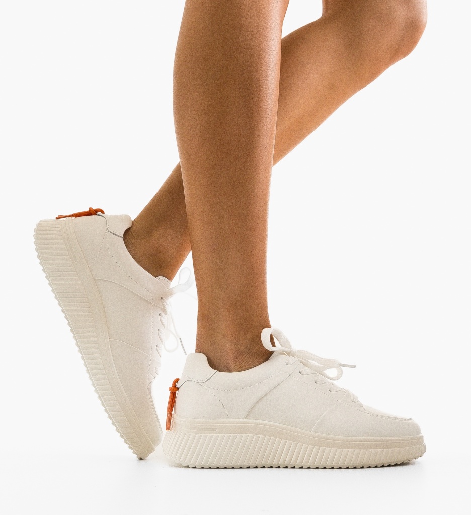 Sneakers Dama Honney Albi - Confort și Stil