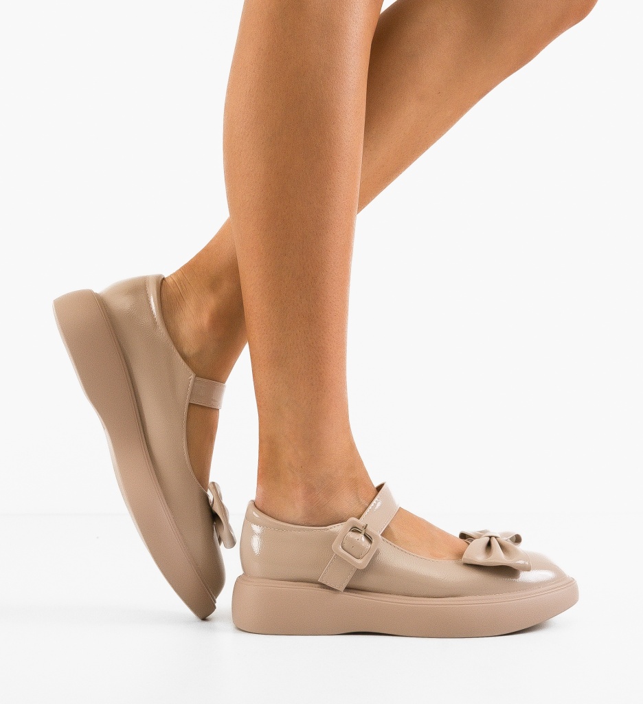 Pantofi Casual Dama Melkior Roz - Confort - imagine 2